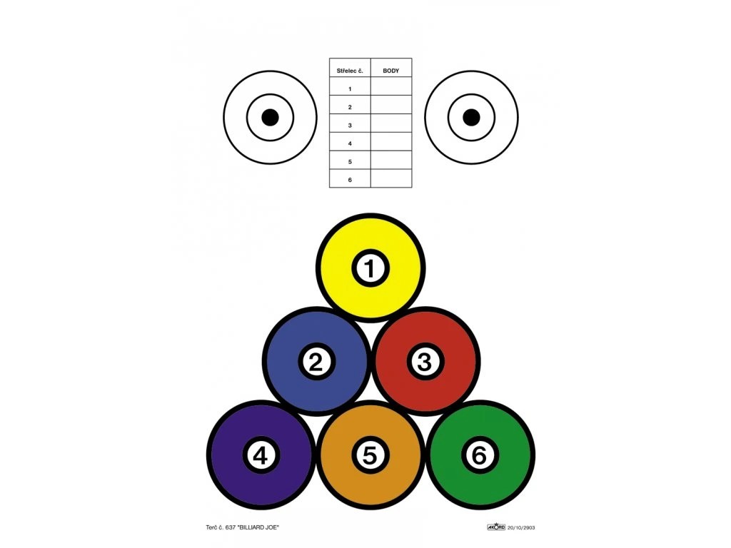 foto Billiard Joe - Kule�n�k, 4/0, 480x650